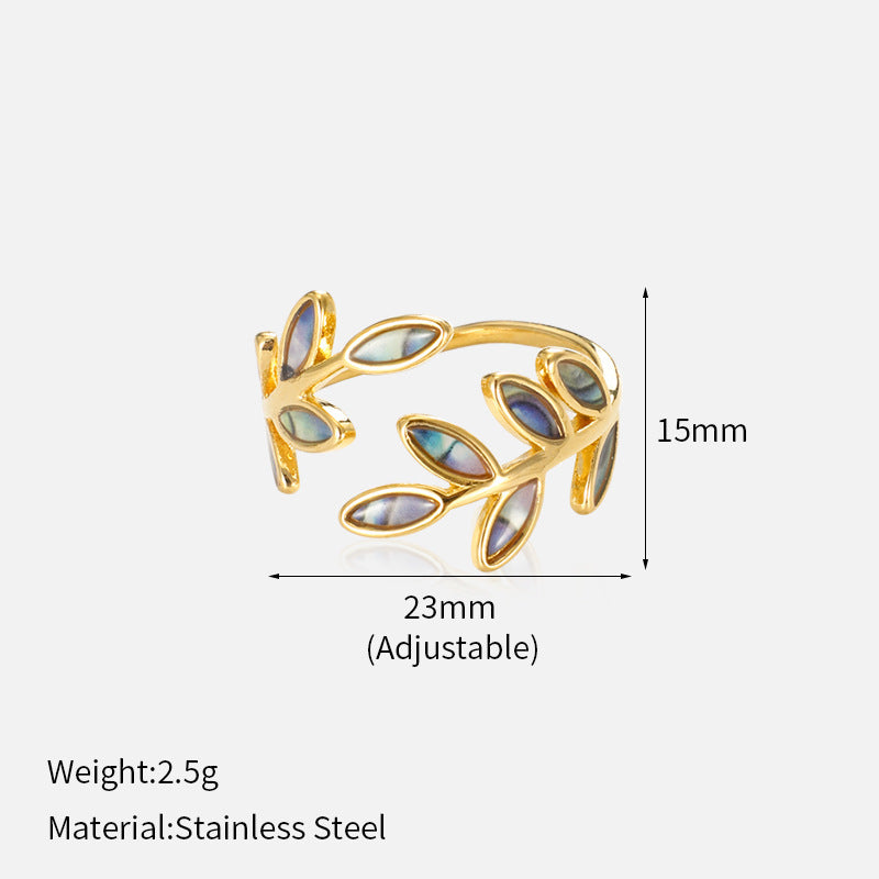 Design Style Edelstahlring für Mädchen